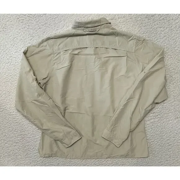 Exofficio Womens Long Sleeve Button Down Hiking Shirt Medium - Picture 6 of 6